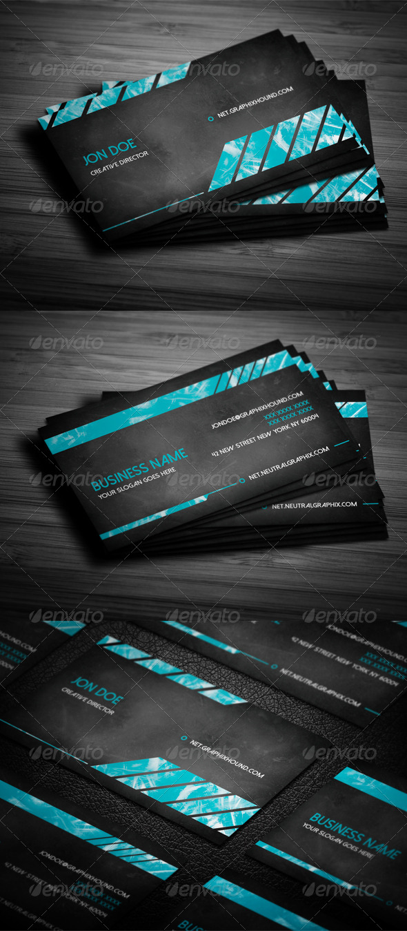 GraphicRiver Grunge Business Card 6358227 GraphicRiver Grunge Business Card 6358227