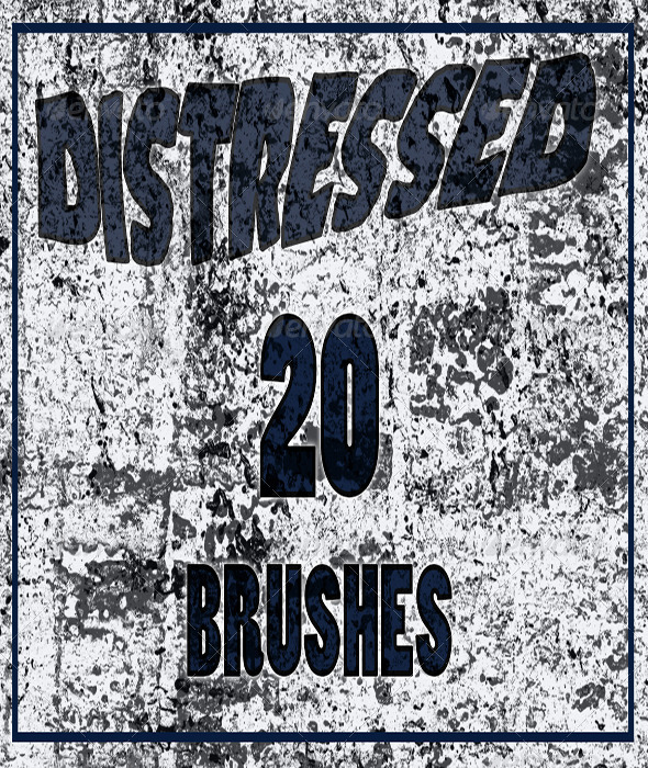 GraphicRiver 20 Distressed Brush Set for Phototshop 6394439 GraphicRiver 20 Distressed Brush Set for Phototshop 6394439