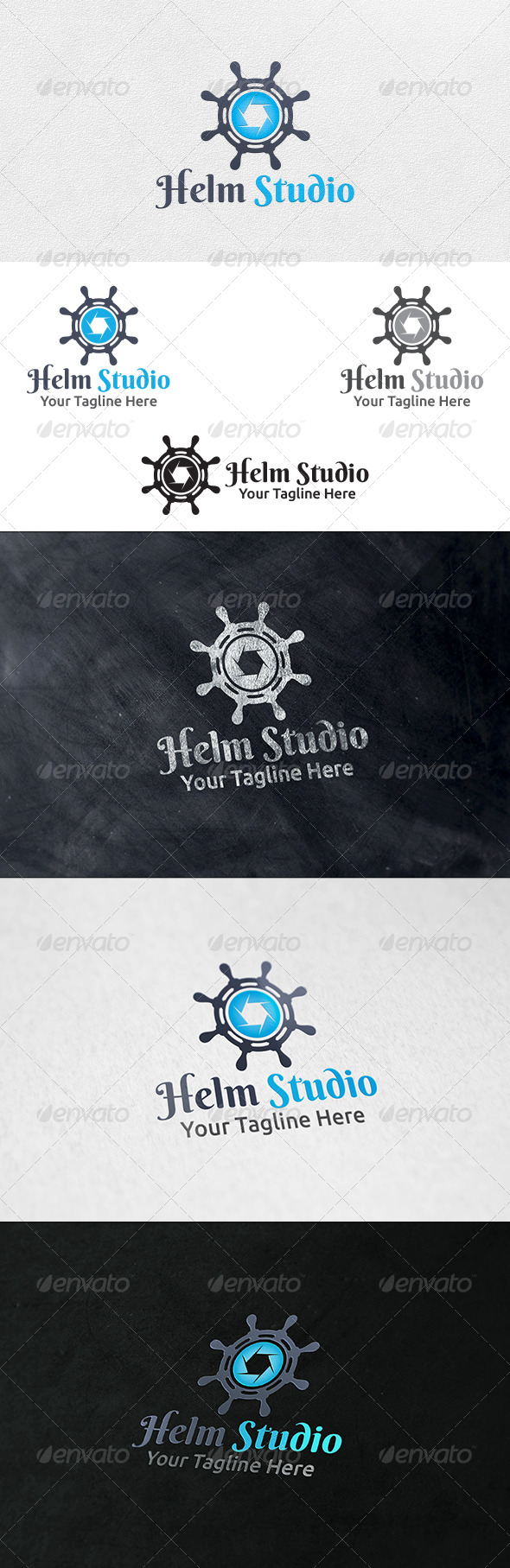 GraphicRiver Helm Studio Logo Template 6397157 GraphicRiver Helm Studio Logo Template 6397157
