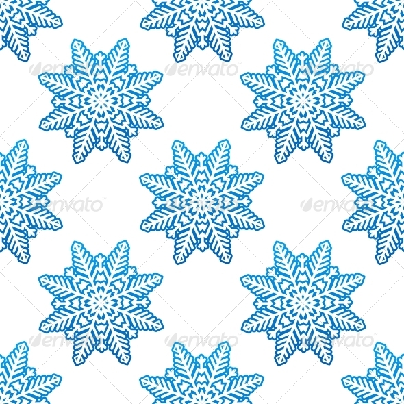 GraphicRiver Snowflakes Winter Seamless Pattern Background 6405192 GraphicRiver Snowflakes Winter Seamless Pattern Background 6405192