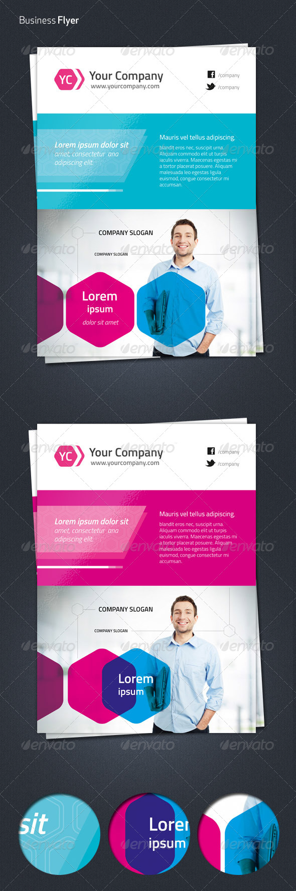 GraphicRiver Business A4 flyer template 6408234 GraphicRiver Business A4 flyer template 6408234