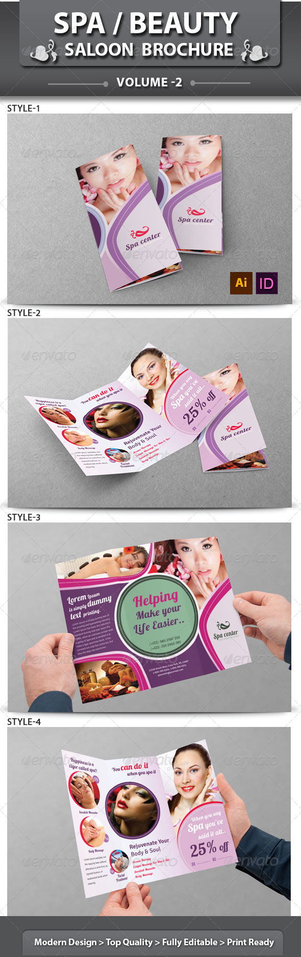 GraphicRiver Spa-Beauty Saloon Tri-Fold Brochure v2 6413181 GraphicRiver Spa-Beauty Saloon Tri-Fold Brochure v2 6413181