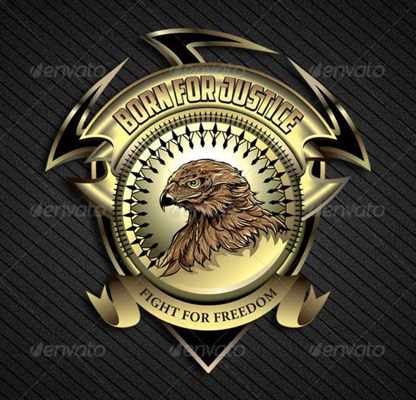 GraphicRiver Born for Justice Eagle 6413318 GraphicRiver Born for Justice Eagle 6413318