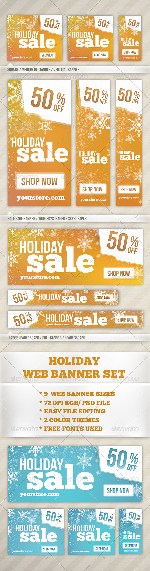 GraphicRiver Holiday Web Banner 6415090 GraphicRiver Holiday Web Banner 6415090