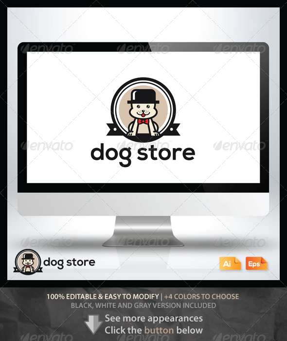 GraphicRiver Dog Store 6405308 GraphicRiver Dog Store 6405308