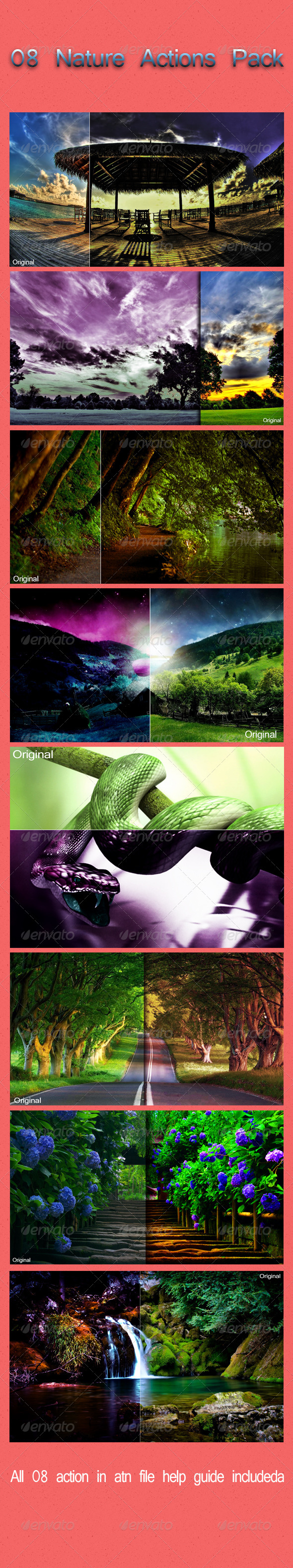 GraphicRiver 08 Nature Actions Pack 6419492 GraphicRiver 08 Nature Actions Pack 6419492