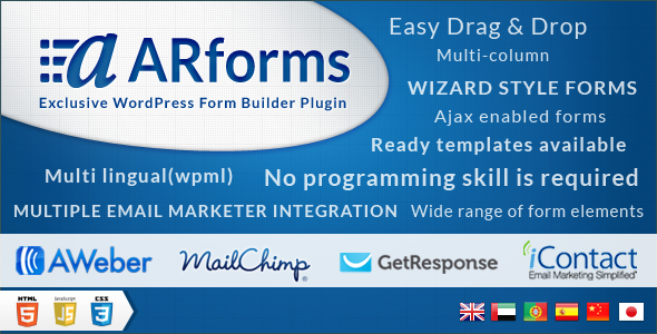 ARForms - Exclusive WordPress Form Builder Plugin