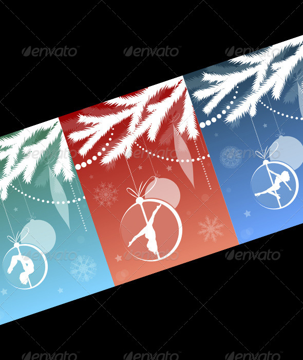 GraphicRiver Christmas Tree with Pole Dancing Ornament 6424809 GraphicRiver Christmas Tree with Pole Dancing Ornament 6424809