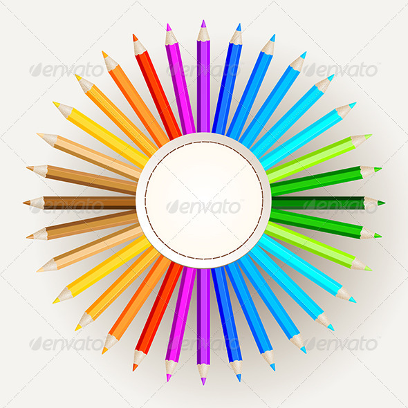 GraphicRiver Pencil Colors 6426854 GraphicRiver Pencil Colors 6426854