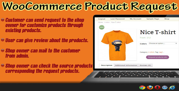 WooCommerce Product Request Plugin