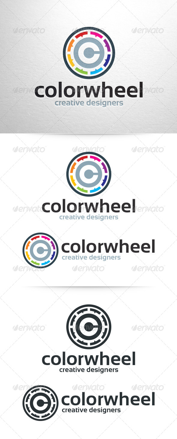 GraphicRiver Color Wheel Logo Template 6428572 GraphicRiver Color Wheel Logo Template 6428572
