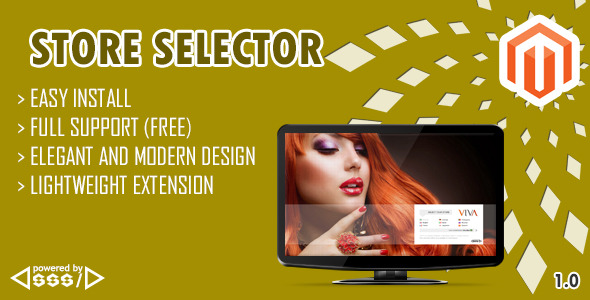 Store Selector Magento Extension