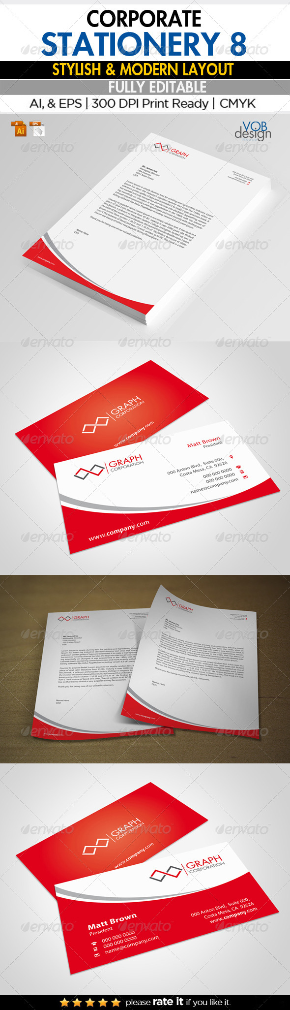 GraphicRiver Corporate Stationery 8 6431188 GraphicRiver Corporate Stationery 8 6431188