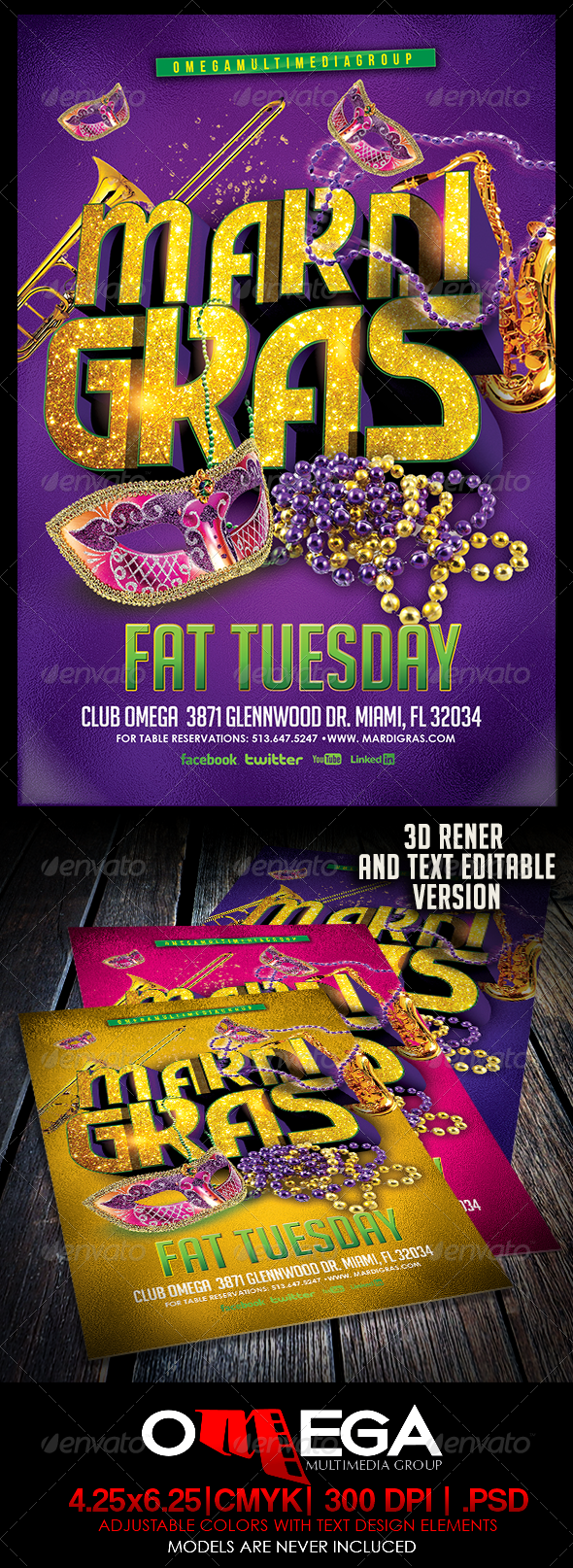 GraphicRiver Mardi Gras Vol I 6433099 GraphicRiver Mardi Gras Vol I 6433099