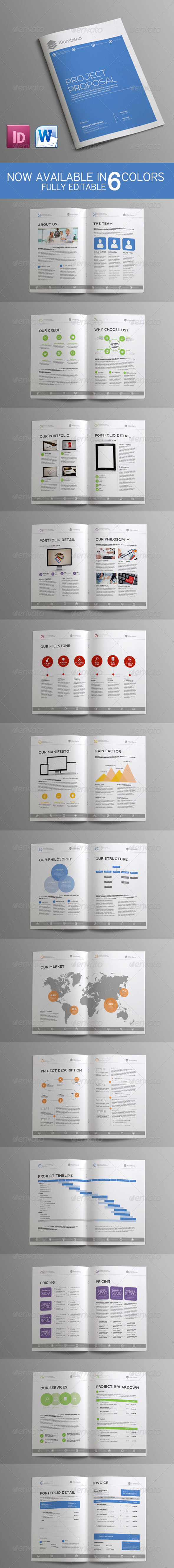 Sleman Clean Proposal Template Volume 6 - Proposals & Invoices Stationery