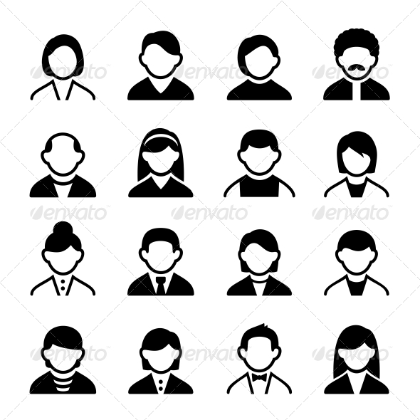 GraphicRiver User Icons Set 3 6436625 GraphicRiver User Icons Set 3 6436625