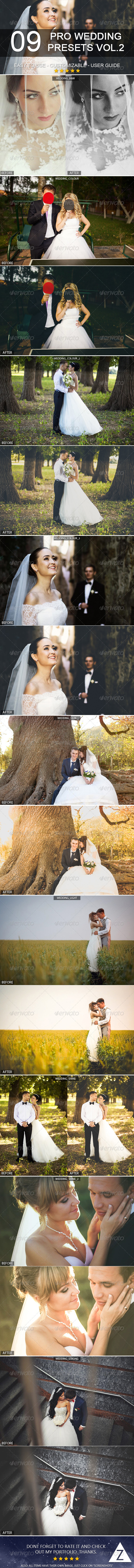 GraphicRiver 9 Pro Wedding Presets vol.2 6441398 GraphicRiver 9 Pro Wedding Presets vol.2 6441398