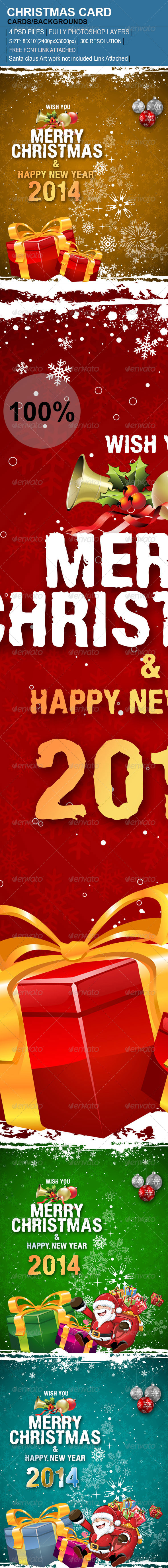 GraphicRiver Christmas New Year Cards 6413250 GraphicRiver Christmas New Year Cards 6413250