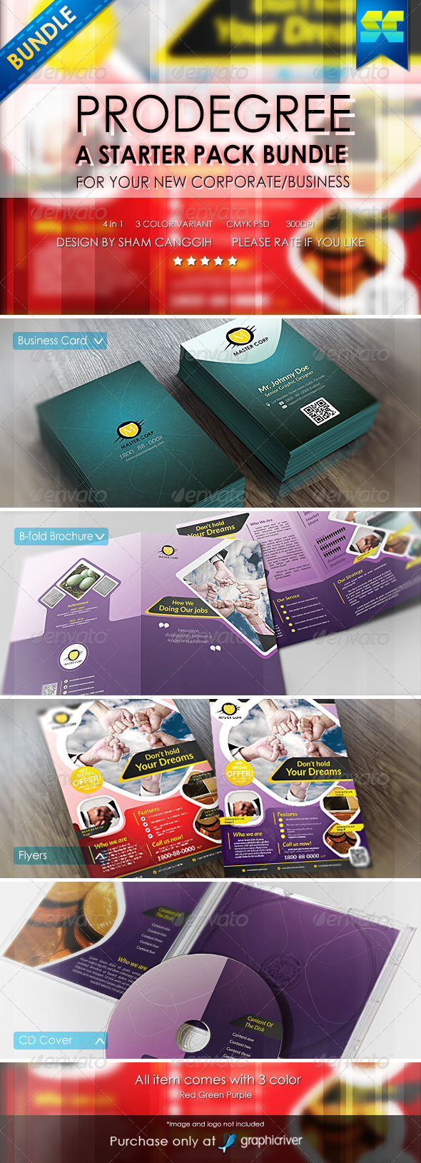 GraphicRiver Prodegree Corporate Business Starter Pack Bundle 6382526 GraphicRiver Prodegree Corporate Business Starter Pack Bundle 6382526