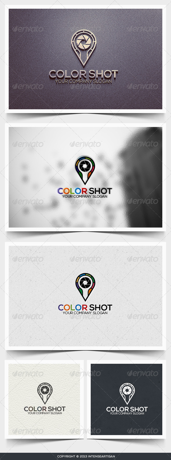 GraphicRiver Color Shot Logo Template 6445940 GraphicRiver Color Shot Logo Template 6445940