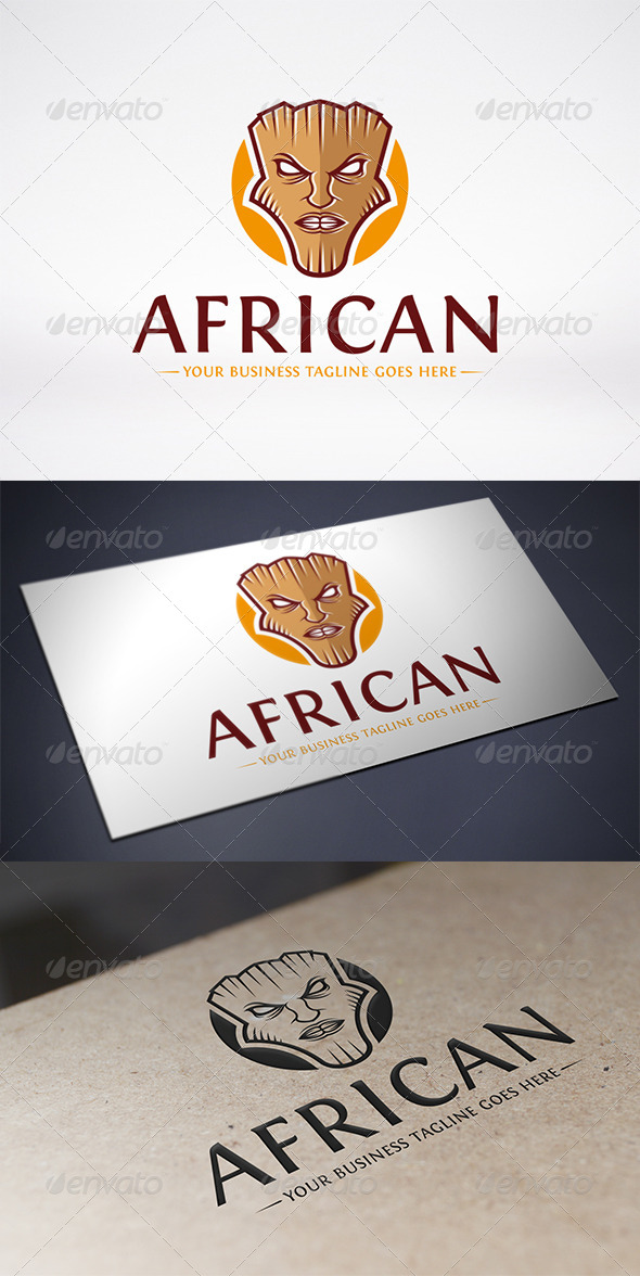 GraphicRiver African Mask Logo Template 6446111 GraphicRiver African Mask Logo Template 6446111