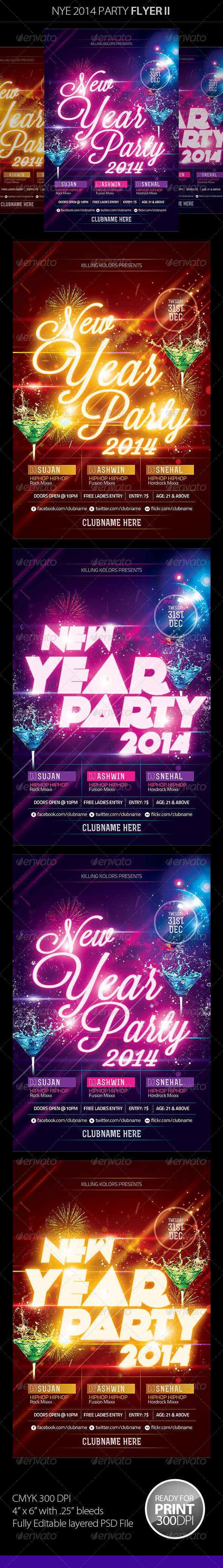 GraphicRiver New Year Party Flyer 6446961 GraphicRiver New Year Party Flyer 6446961