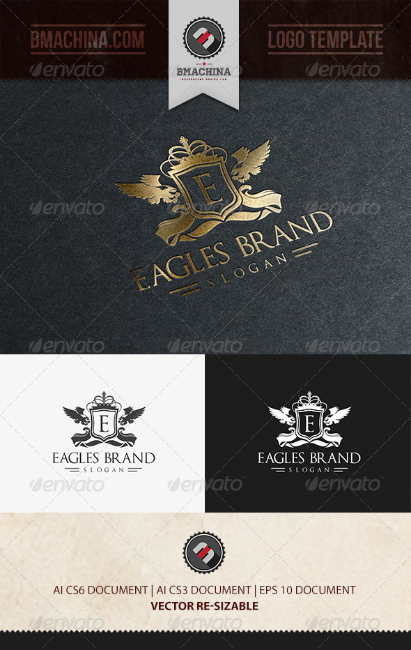 GraphicRiver Eagles Brand Logo Template 6452231 GraphicRiver Eagles Brand Logo Template 6452231