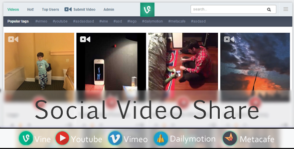 CodeCanyon Social Video Share 6418944 CodeCanyon Social Video Share 6418944