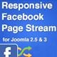 Responsive Facebook Page Stream Module for Joomla - CodeCanyon Item for Sale