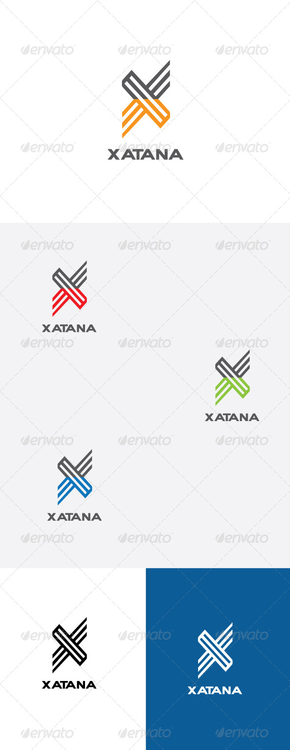 GraphicRiver X Letter Logo Template 6457920 GraphicRiver X Letter Logo Template 6457920