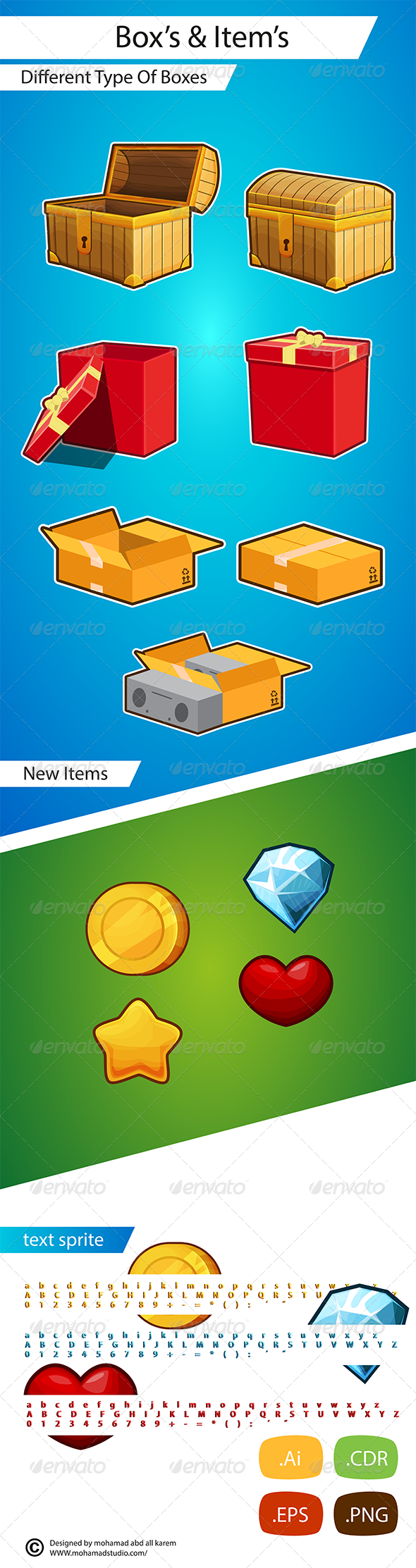 GraphicRiver Boxes & Items 6459749 GraphicRiver Boxes & Items 6459749