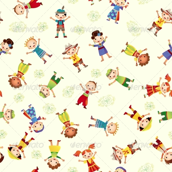 GraphicRiver Kids in Halloween Costumes 6462964 GraphicRiver Kids in Halloween Costumes 6462964