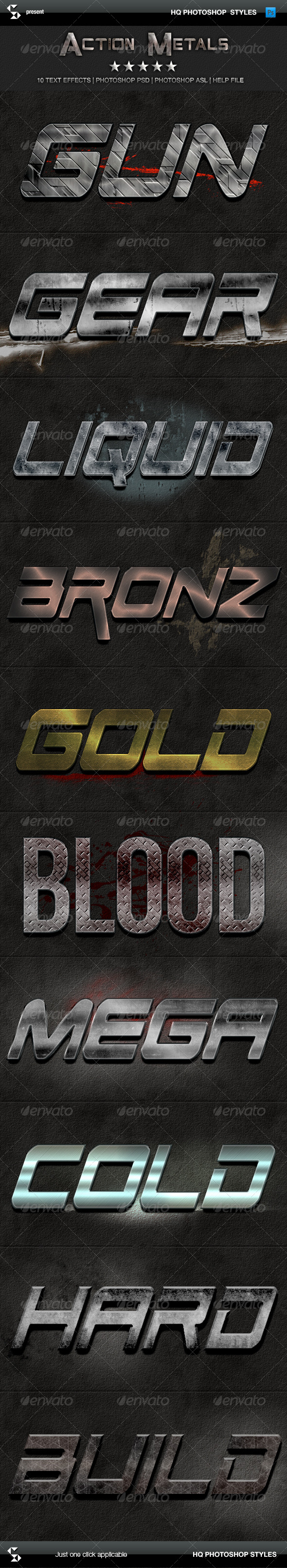 GraphicRiver Metal Styles Action Metals 6465610 GraphicRiver Metal Styles Action Metals 6465610