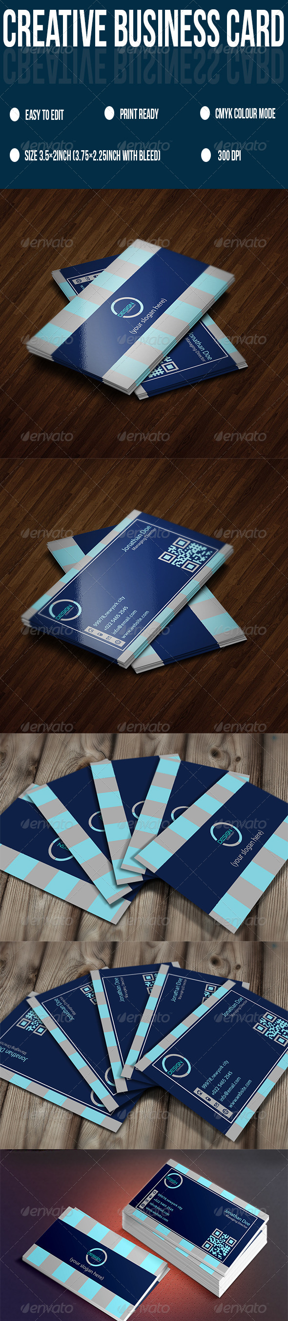GraphicRiver Creative Business Card 6439956 GraphicRiver Creative Business Card 6439956