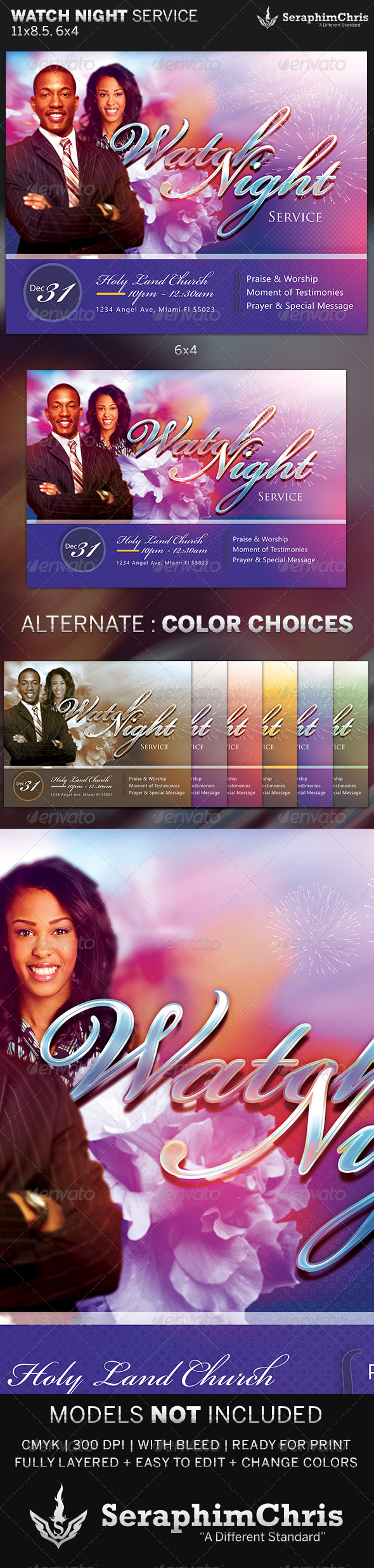 GraphicRiver Watch Night Service Church Flyer Template 6470718 GraphicRiver Watch Night Service Church Flyer Template 6470718