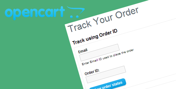 CodeCanyon Opencart Track Order 6476133 CodeCanyon Opencart Track Order 6476133