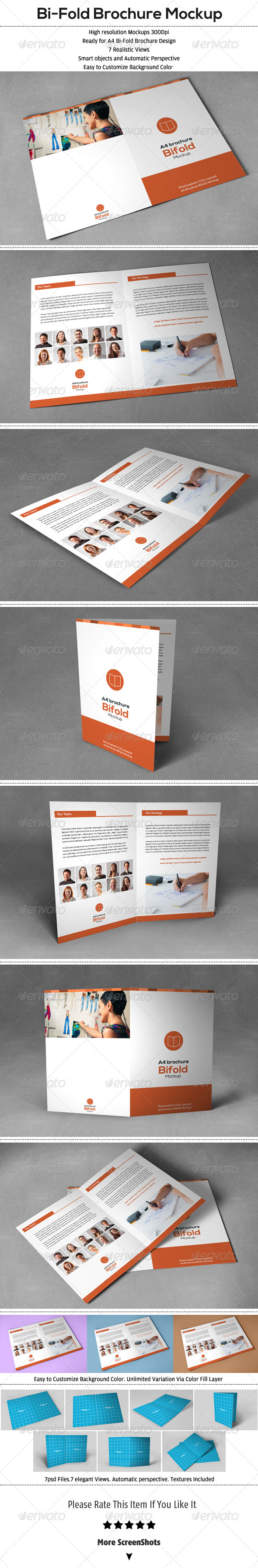 GraphicRiver Bi-Fold Brochure Mock-Up 6480474 GraphicRiver Bi-Fold Brochure Mock-Up 6480474