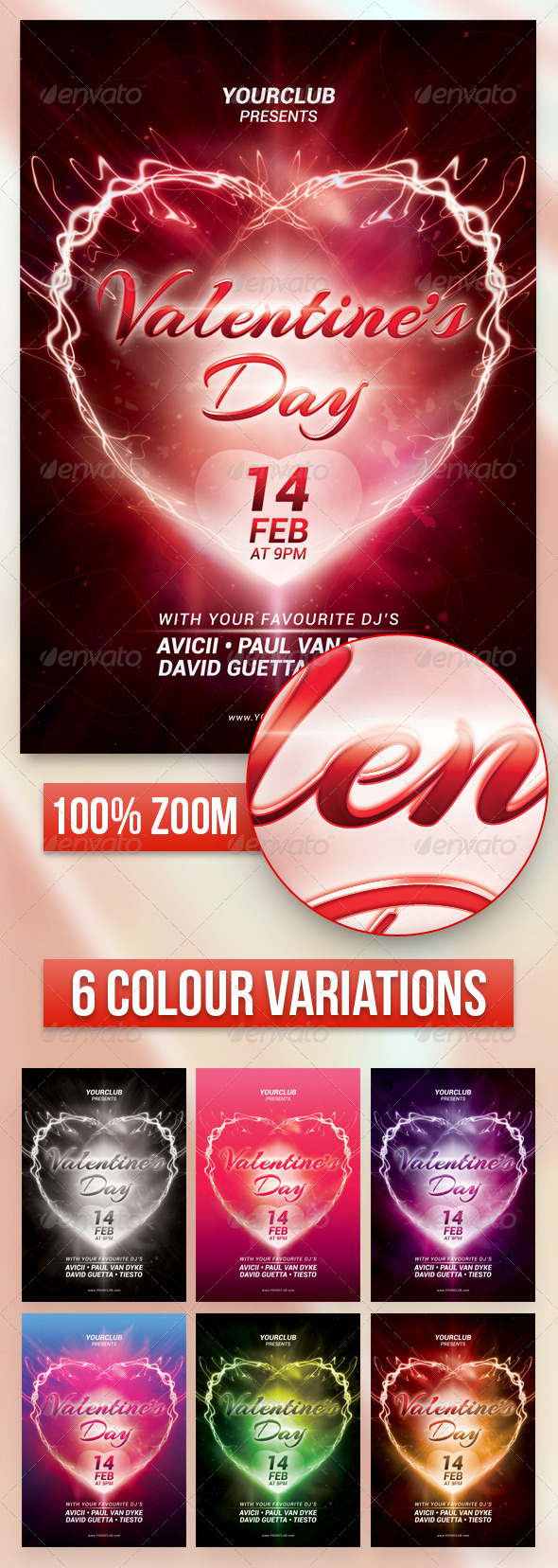 GraphicRiver A5 Valentine s Day Party Flyer Poster 7 in 1 6482870 GraphicRiver A5 Valentine s Day Party Flyer Poster 7 in 1 6482870