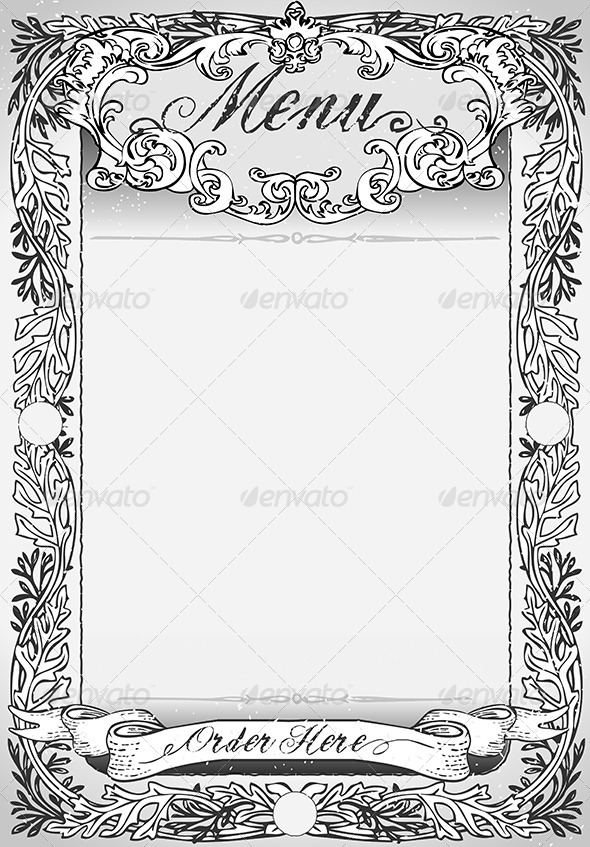 GraphicRiver Vintage Graphic Page Menu for Bar or Restaurant 6485666 GraphicRiver Vintage Graphic Page Menu for Bar or Restaurant 6485666