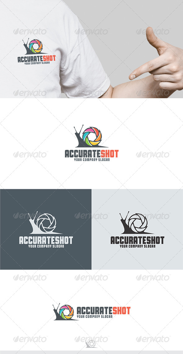 GraphicRiver Accurate Shot Logo 6486293 GraphicRiver Accurate Shot Logo 6486293