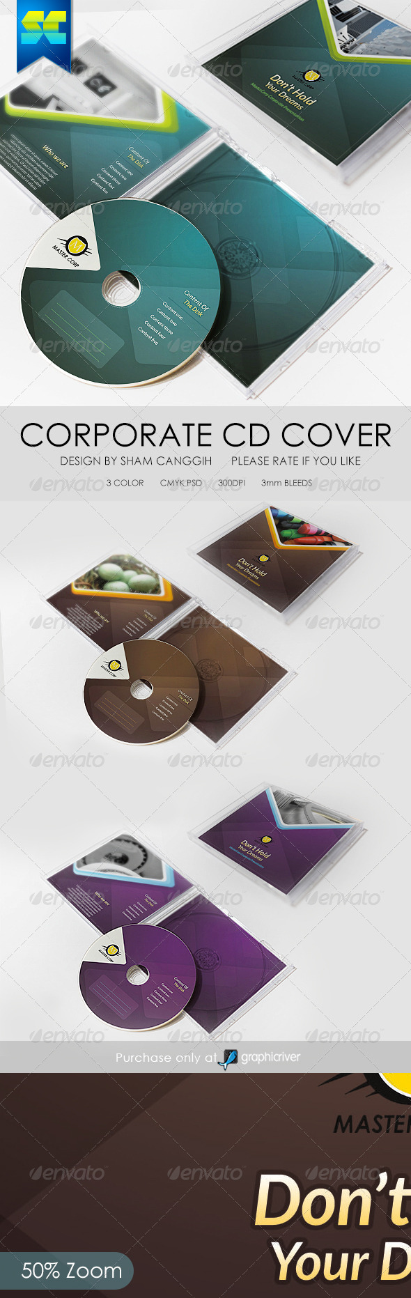 GraphicRiver Modern Corporate CD Cover Artwork 6489579 GraphicRiver Modern Corporate CD Cover Artwork 6489579