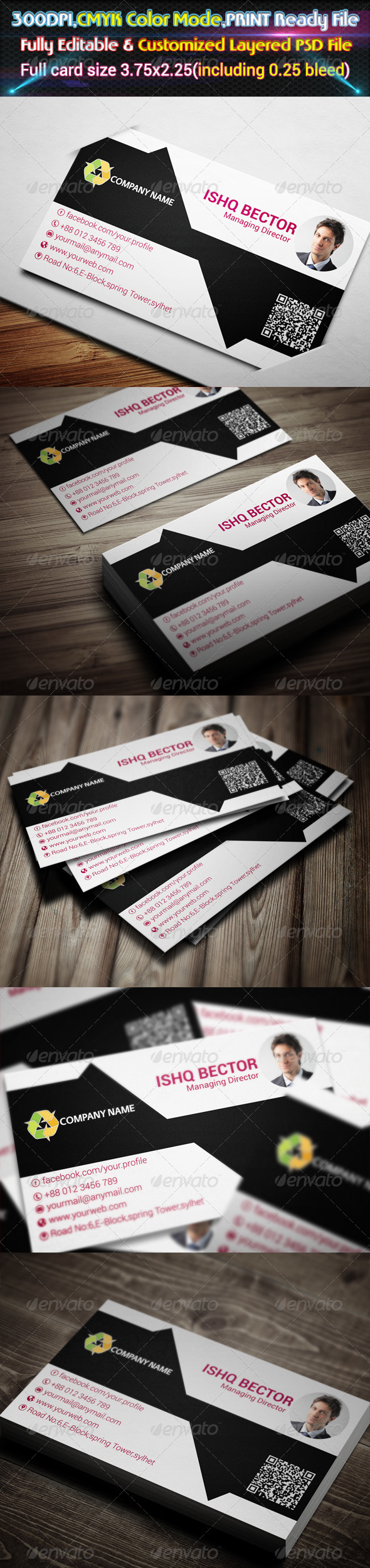 GraphicRiver Corporate Business card 6471980 GraphicRiver Corporate Business card 6471980