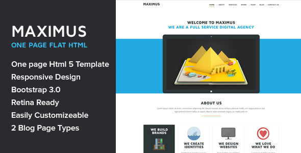ThemeForest Maximus HTML 5 One Page Responsive Theme 6492760 ThemeForest Maximus HTML 5 One Page Responsive Theme 6492760