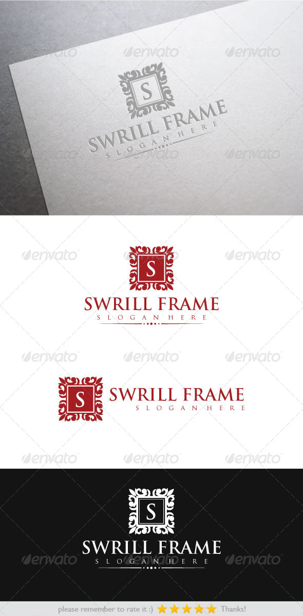 GraphicRiver Swrill Frame 6494706 GraphicRiver Swrill Frame 6494706