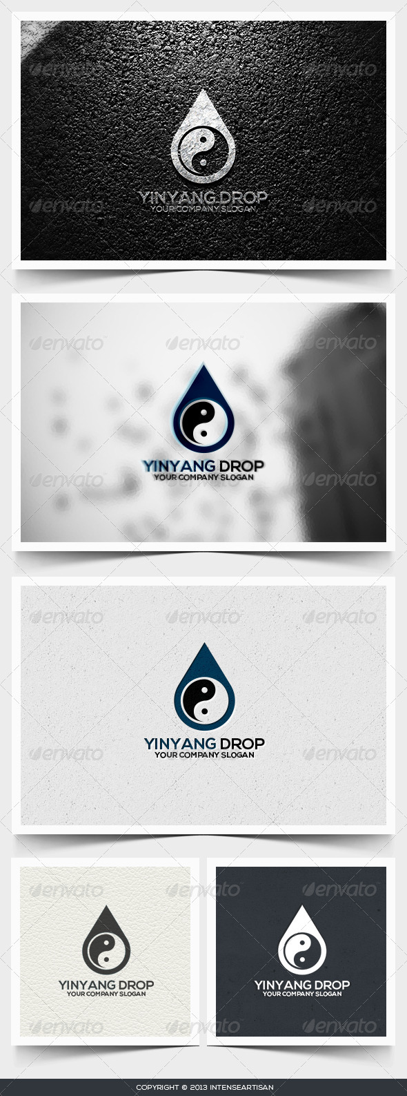 GraphicRiver Yinyang Drop Logo Template 6495083 GraphicRiver Yinyang Drop Logo Template 6495083