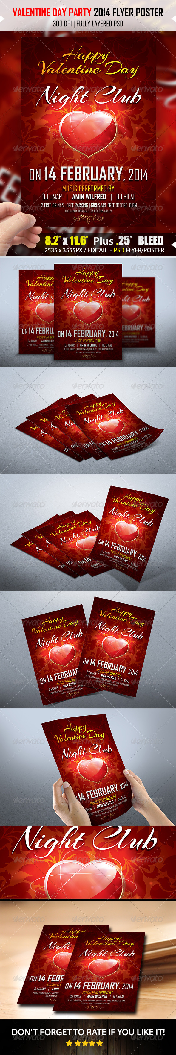 GraphicRiver Valentine Day Party 2014 Flyer V01 6497973 GraphicRiver Valentine Day Party 2014 Flyer V01 6497973