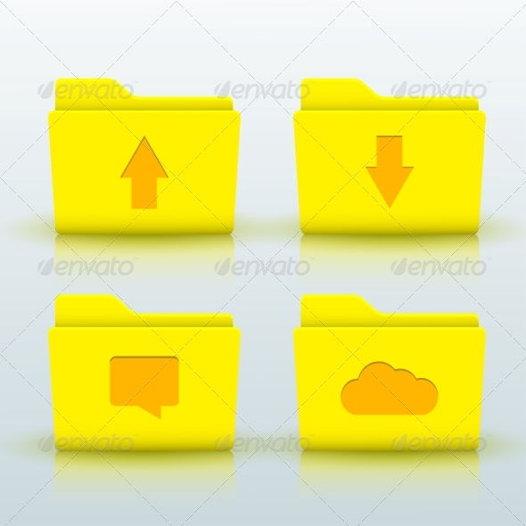 GraphicRiver Folder Icons Set 6500815 GraphicRiver Folder Icons Set 6500815