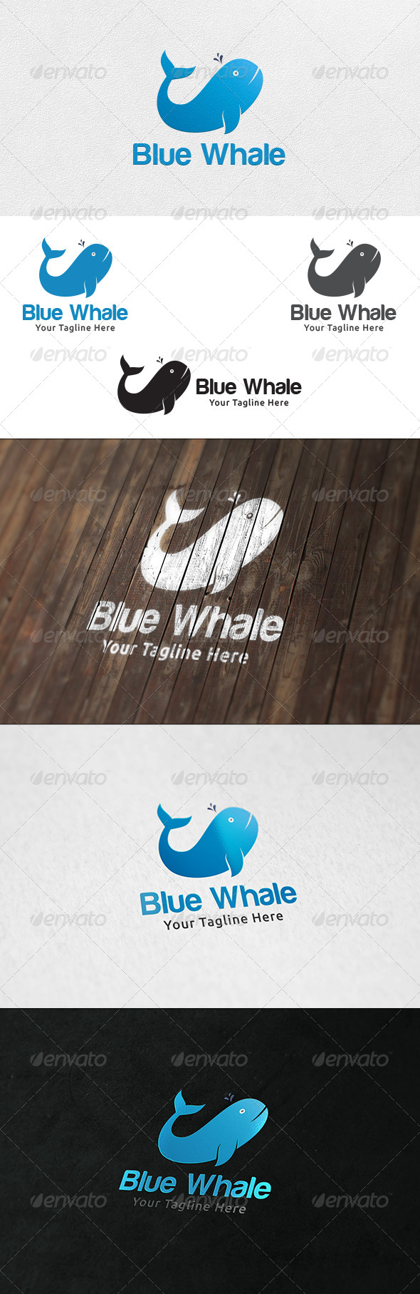 GraphicRiver Blue Whale Logo Template 6503107 GraphicRiver Blue Whale Logo Template 6503107