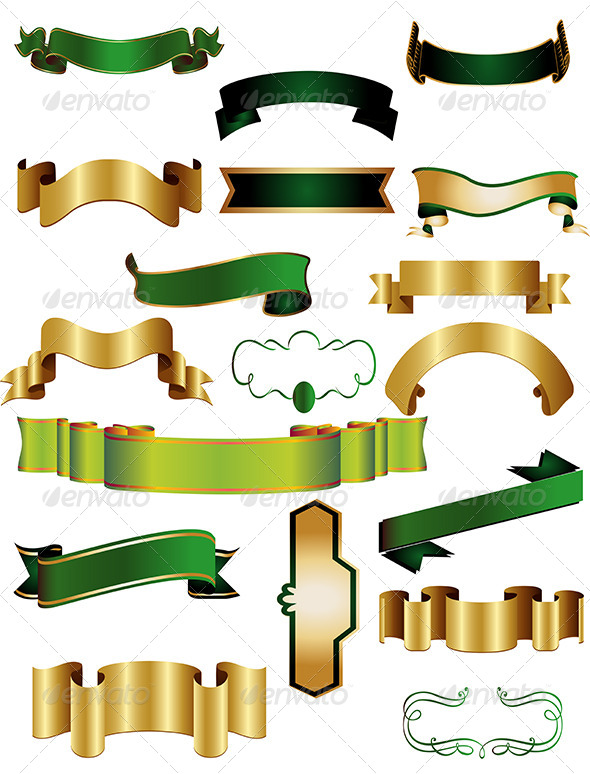 GraphicRiver Ribbon Banner Vector Set 6508664 GraphicRiver Ribbon Banner Vector Set 6508664