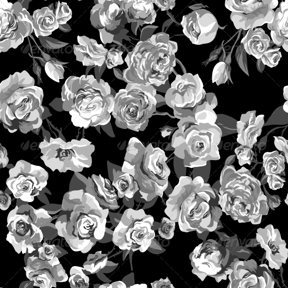GraphicRiver Seamless Rose Background 6508839 GraphicRiver Seamless Rose Background 6508839